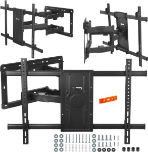 VETOUSON 100kg Uchwyt do Telewizora 50-120 cali VX-502 Ultra Mocny Wieszak TV Uniwersalny 11