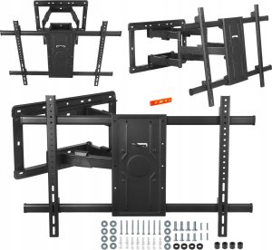 VETOUSON 100kg Uchwyt do Telewizora 50-120 cali VX-502 Ultra Mocny Wieszak TV Uniwersalny 15