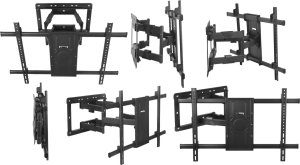 VETOUSON 100kg Uchwyt do Telewizora 50-120 cali VX-502 Ultra Mocny Wieszak TV Uniwersalny 3