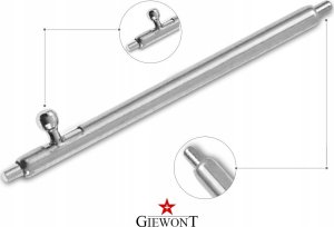 Giewont Teleskop Stalowy 22 mm do Pasek/Bransoleta SMARTWATCH GWT22 2