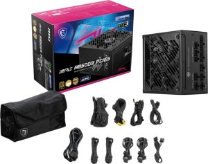 Zasilacz MSI MPG A850GS PCIE5 850W ATX 3.1 (306-7ZPFZ11-CE0) 5