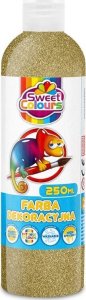 Otocki Farba dekoracyjna brokatowa złota 250ml 3