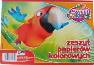Dan-mark Zeszyt papierów kolorowych A5 3