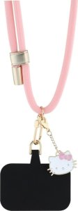 HelloKitty Hello Kitty Patch & Kitty Head Charm Universal Phone Lanyard Pink 3