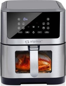 Frytkownica beztłuszczowa Alpina Alpina frytkownica beztłuszczowa 8 litrów cyfrowy wyświetlacz Airfryer 2