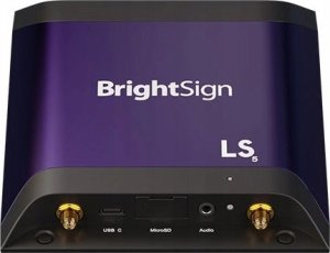System przekazu sygnału AV brightsign BrightSign LS425 odtwarzacz multimedalny Czarny, Fioletowy Full HD Wi-Fi 3