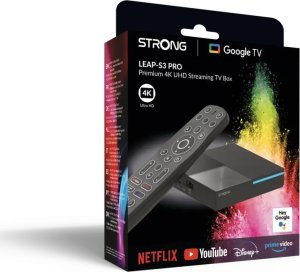 Odtwarzacz multimedialny Strong LEAP-S3 PRO HDMI 4K Ultra HD Android Czarny 8