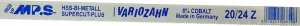 MPS Bimetalowy brzeszczot piłki piły do metalu 300mm  20/24z1szt MPS 6