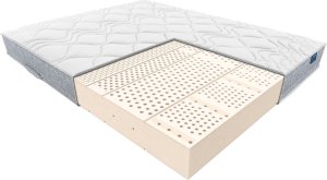 JANPOL Materac Fides lateksowy ROZMIAR: 180x200 cm, POKROWIEC: Adaptive Grey 2