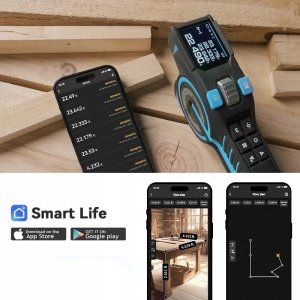 Mileseey DALMIERZ CYFROWA MIARKA BLUETOOTH APLIKACJA SMART LIFE PROJEKTOWANIE W TEL 3
