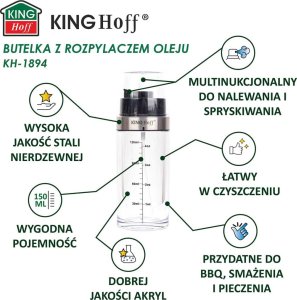 KingHoff Spryskiwacz do octu i oliwy (KH-1894) 12
