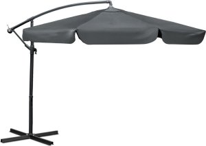Plonos Parasol ogrodowy składany 6 segmentowy 350 cm z pokrowcem PL-880 3