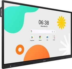 System interaktywny Samsung SAMSUNG WAF EBOARD WA75F, 75", ANDROID 14 (8GB RAM, 64GB STORAGE), UHD, IR TOUCH, 2XHDMI (CEC) 2.0, USB-C PD 65W, VIDEO OUT HDMI, USB 4(2.0X1, 4X3.0), OPS SLOT, 2X15W SPEAKERS, LANDSCAPE ONLY 6
