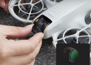 BRDRC ZESTAW 6 FILTRÓW BRDRC DO DRONA  DJI NEO - SZARE ND8, ND16, ND32, ND64, POLARYZACYJNE CPL, ULTRAFIOLETOWY MCUV 13
