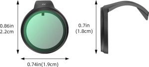 BRDRC ZESTAW 6 FILTRÓW BRDRC DO DRONA  DJI NEO - SZARE ND8, ND16, ND32, ND64, POLARYZACYJNE CPL, ULTRAFIOLETOWY MCUV 15