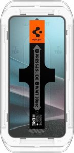 Spigen SZKŁO PRYWATYZUJĄCE SPIGEN GLAS.TR ”EZ FIT” HD 2-PACK GALAXY S24 / S25 PRIVACY 4