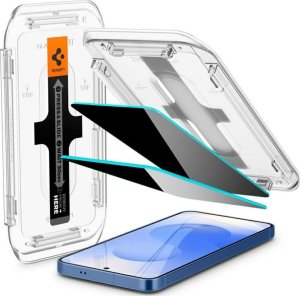 Spigen SZKŁO PRYWATYZUJĄCE SPIGEN GLAS.TR ”EZ FIT” HD 2-PACK GALAXY S24 / S25 PRIVACY 8