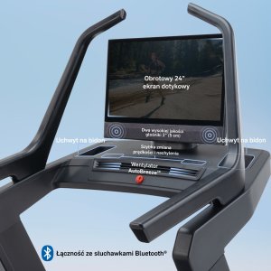 NordicTrack Bieżnia elektryczna X24 NordicTrack z wyświetlaczem 4