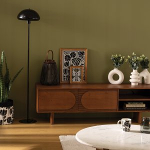 Lampa podłogowa Atmosphera Lampa podłogowa grzybek SAVIO metalowa, 140 cm 7