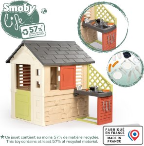 Smoby Domek dla dzieci Nature +17 akcesoriów 6