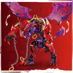 LEGO Ninjago Smok chaosu Kiełogrzmot  (71832) 6