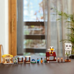 LEGO Minecraft Atak balonowego Ghasta na wioskę (21273) 2