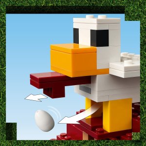 LEGO Minecraft Atak balonowego Ghasta na wioskę (21273) 7