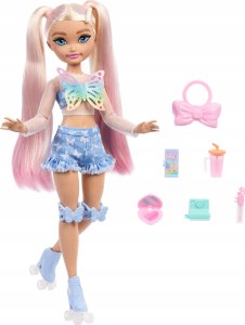 Lalka Barbie Mattel Dream Besties Malibu na wrotkach (JFX96) 3