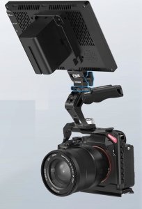 Głowica Neewer Profesjonalna Głowica 4,2kg 3D 360 na Monitor Gwint 1/4" Stopka ISO NEEWER MA002 3