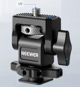 Głowica Neewer Profesjonalna Głowica 4,2kg 3D 360 na Monitor Gwint 1/4" Stopka ISO NEEWER MA002 9