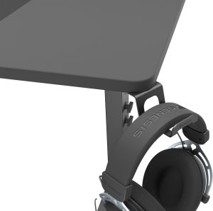 Biurko GENESIS Holm Modular 140 Czarne 140 cmx75 cm 21