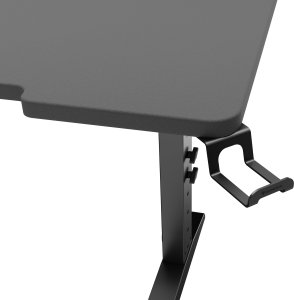 Biurko GENESIS Holm Modular 180 Czarne 180 cmx75 cm 17