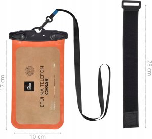 Majestic Sport Etui na telefon CESAR IPX8 Majestic Sport pomarańczowe 12