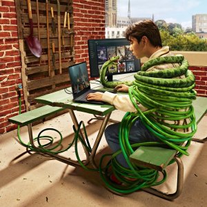 Laptop HP Gamingowy Laptop OMEN Transcend 16-u1144nw / A08BDEA / Intel i7-14 / 32GB / SSD 1TB / RTX 4060 / WUXGA / 165Hz / Win 11 7