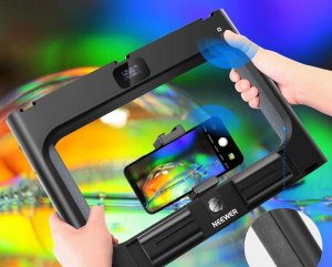 Neewer Lampa LED 20W RGB Klatka GRIP Uchwyt Telefon ISO 1/4 Sterowanie Bluetooth / A111 4