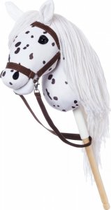 Tootiny Koń na kiju Hobby Horse HOPPIHORSE A3 Leopard - biały, maść tarantowata 7