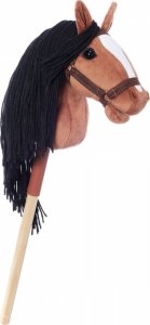 Tootiny Koń na kiju Hobby Horse HOPPIHORSE A4 Bay - ciemny brąz, maść gniada 2