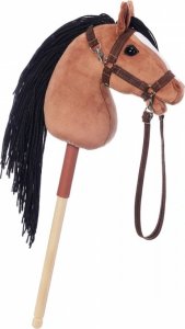 Tootiny Koń na kiju Hobby Horse HOPPIHORSE A4 Bay - ciemny brąz, maść gniada 4