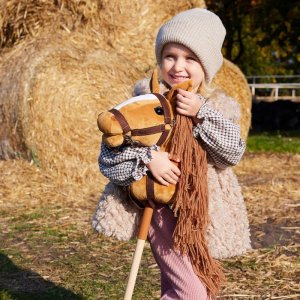 Tootiny Koń na kiju Hobby Horse HOPPIHORSE A3 Chestnut - brąz, maść kasztanowata 8
