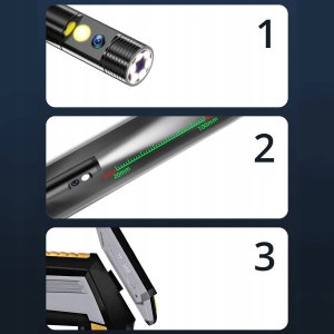 Benetech KAMERA ENDOSKOPOWA INSPEKCYJNA EKRAN DUO 32GB 5m 12