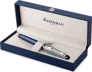 Waterman Pióro kulkowe Waterman Expert Metalic niebieske 5