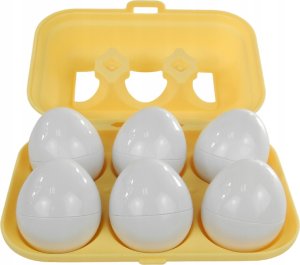 LUXMA Układanka sorter jajka Montessori kolory DF24A 6