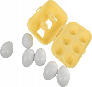 LUXMA Układanka sorter jajka Montessori kolory DF24A 9