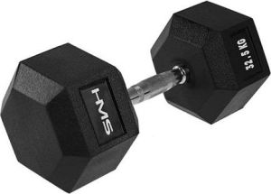 HMS ‎‎Hantel Hex Pro gumowany 1 x 32.5 kg 2