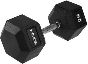 HMS ‎‎Hantel Hex Pro gumowany 1 x 35 kg 2