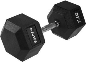 HMS ‎‎Hantel Hex Pro gumowany 1 x 37.5 kg 2