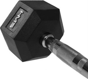 HMS ‎‎Hantel Hex Pro gumowany 1 x 40 kg 3