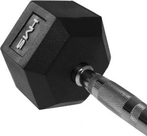 HMS ‎‎Hantel Hex Pro gumowany 1 x 47.5 kg 3
