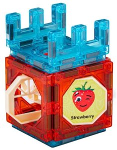 DK Świecące Klocki Magnetyczne, Tor Kulkowy Dla Kulek 230 Elementów Kulodrom 8