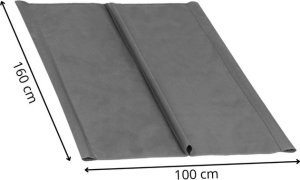 Springos Materiał na siedzisko huśtawki ogrodowej 160x100 cm szara UNIWERSALNY 2